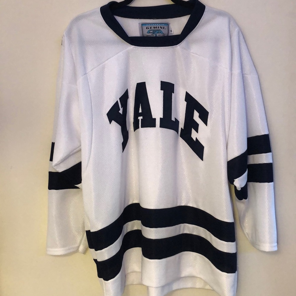 Yale Hockey Jersey (Navy & White)